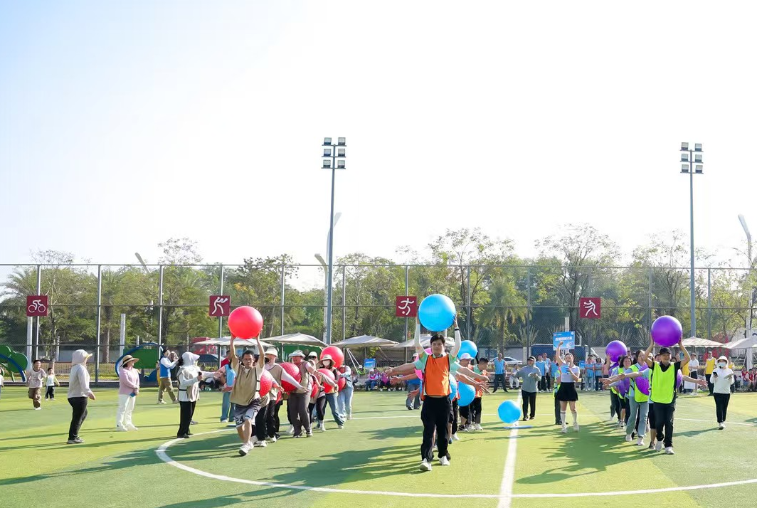 会展湾工联会举办职工趣味运动会 144名选手同场竞技展风采
