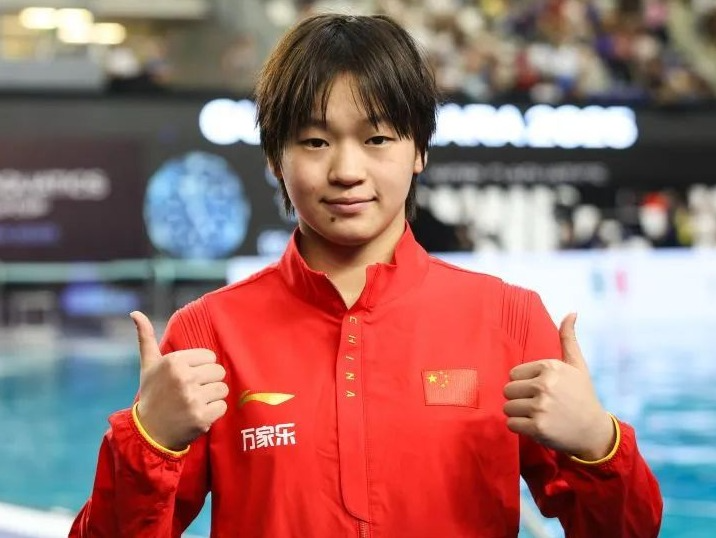 十五运跳水女团广东队领跑，全红婵今晚出战！