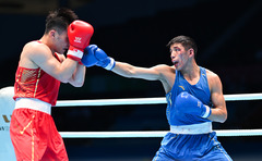 全运会 | 男子拳击71公斤级八分之一决赛：王培成晋级（4）