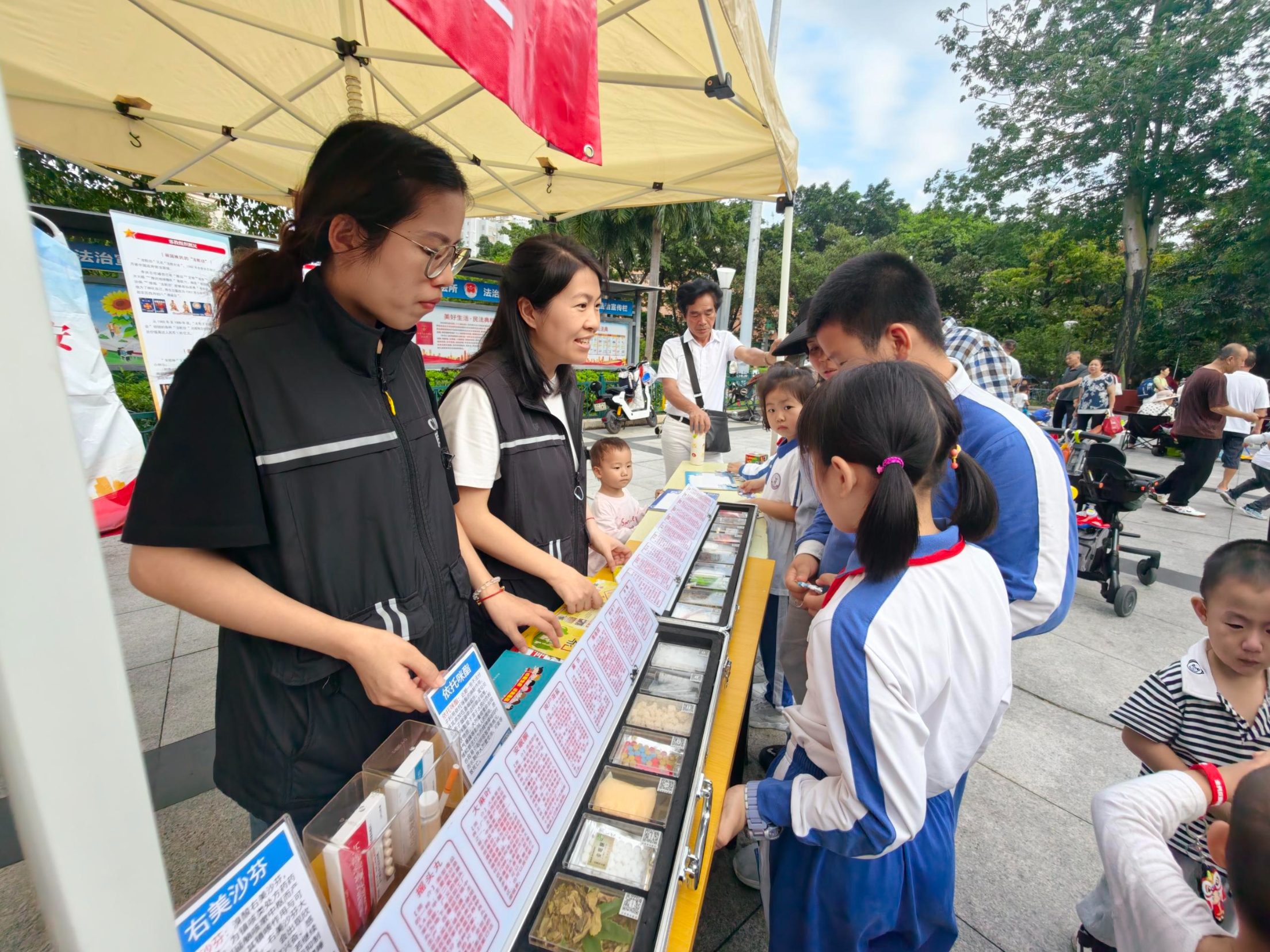 家门口学禁毒!民治公园沉浸式活动让防毒理念入脑入心