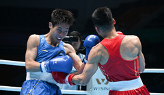 （全运会）（6）拳击——男子51公斤级八分之一决赛：张家茂晋级