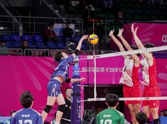 全运会澳门U20男排队员：直面差距 勇往直前