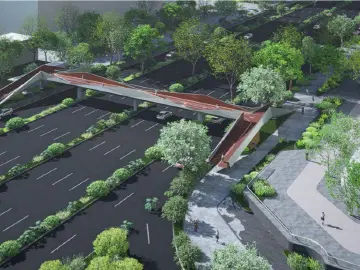 这座深圳最“blingbilng”的天桥，即将完工启用