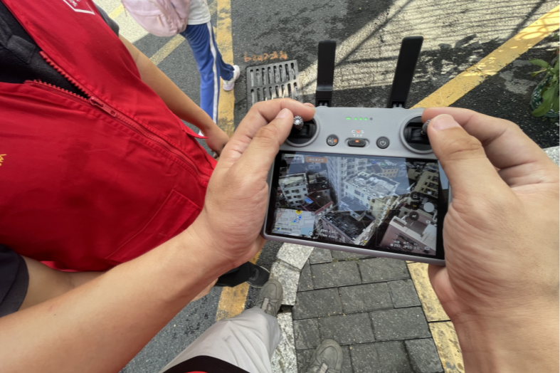 西乡乐群社区基层治理引入“空中慧眼”,巡查效率提升80%以上