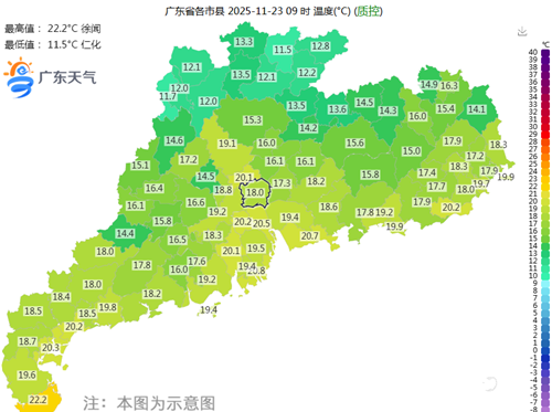弱冷空气又来！24日夜间南下影响广东，气温小幅下降