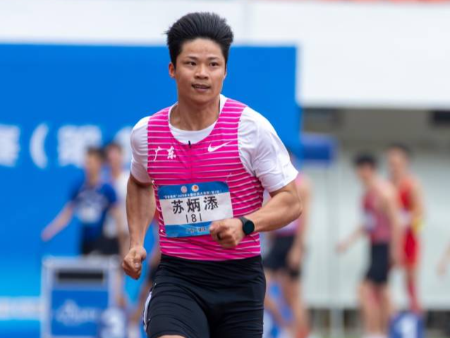 苏炳添,谢幕!广东队男子4×100米接力无缘奖牌