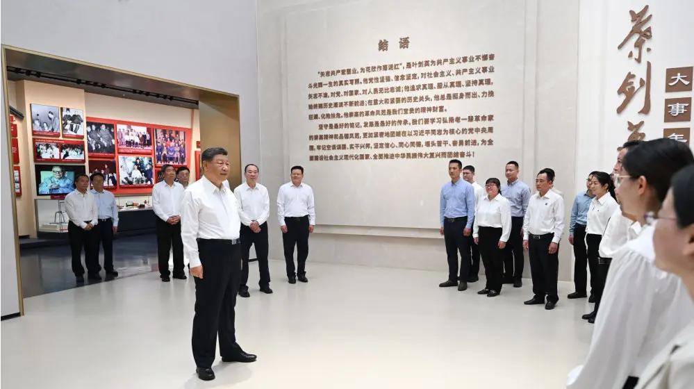 习近平在广东考察时强调 深入学习宣传贯彻党的二十届四中全会精神 以全面深化改革开放推动高质量发展