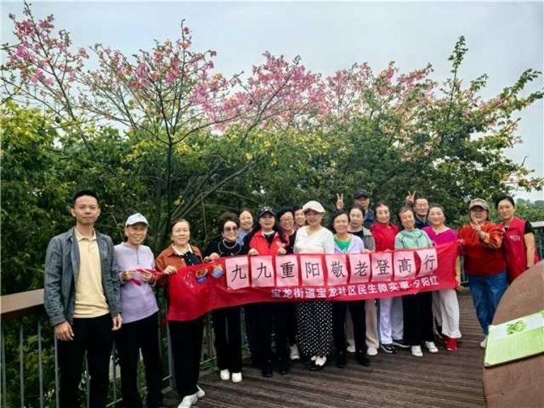 暖心陪伴传递关怀 龙岗宝龙系列重阳活动有温度