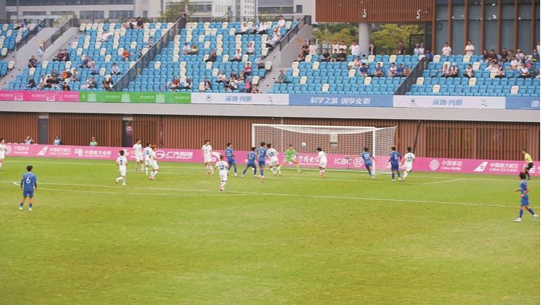 十五运会男足U20开赛 广东队1：0胜辽宁队 在光明取得开门红
