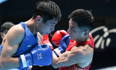 （全运会）（4）拳击——男子51公斤级八分之一决赛：张家茂晋级