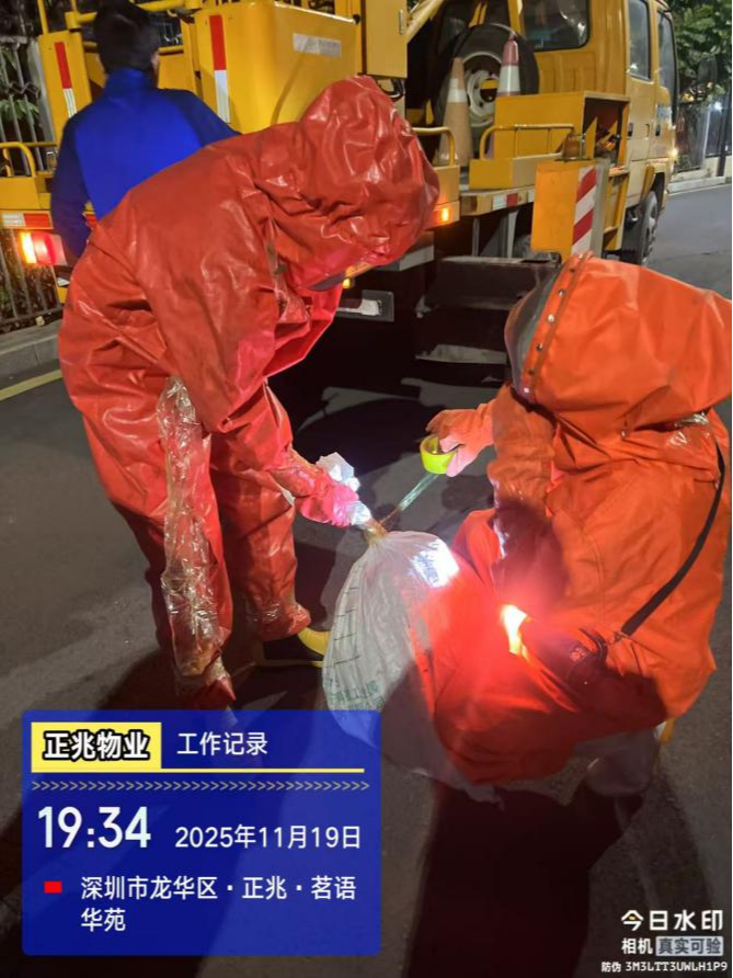 “心里踏实多了!”观澜街道黎光社区多部门合力清除幼儿园马蜂窝