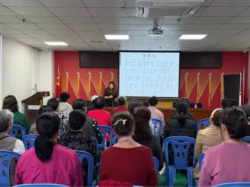 罗湖区新村社区开设长青老龄大学合唱班