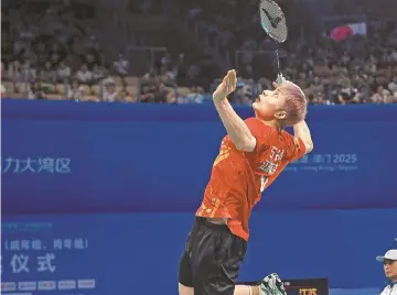 国羽、泳坛明星集结深圳赛区 这些巅峰对决精彩可期