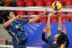 全运会丨排球——男子18岁以下组小组赛：浙江队胜澳门队（3）