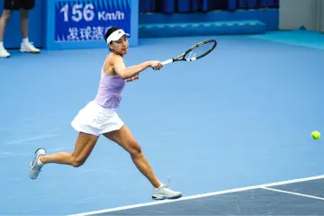 53分钟速胜!王欣瑜晋级十五运网球女单次轮
