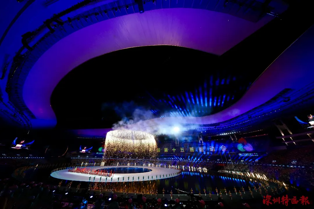 全运会开幕式现场全程高能,太燃了!高清多图→