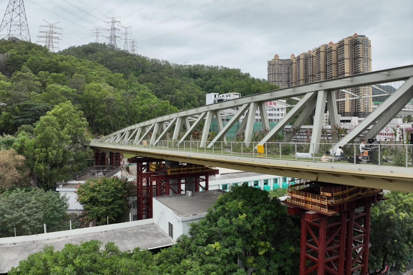 鲲鹏径双桥今日贯通!深圳罗湖架起生态“空中绿廊”