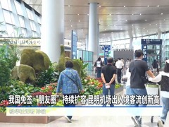 我国免签“朋友圈”持续扩容 昆明机场出入境客流创新高