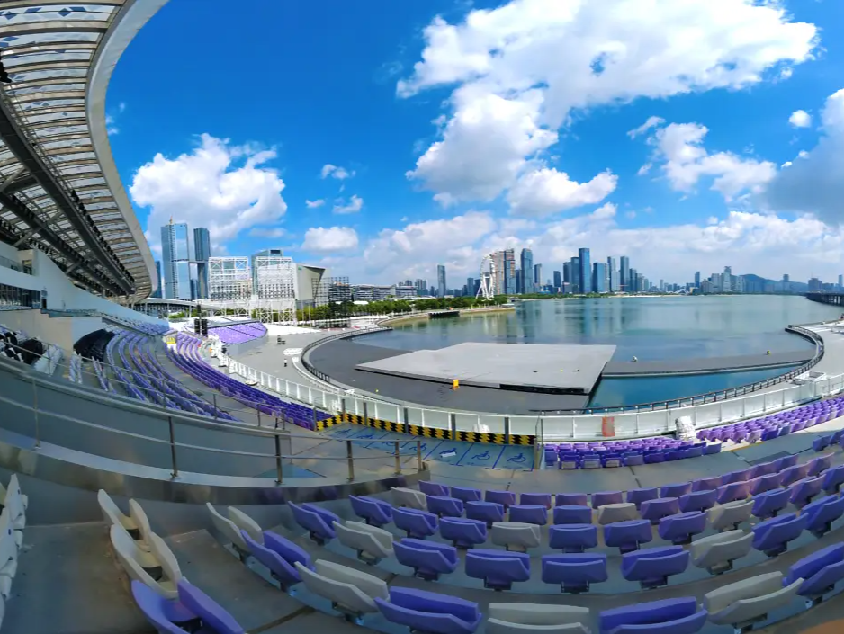 海天为幕 城市为景 全运会闭幕式举行首次全流程联排 