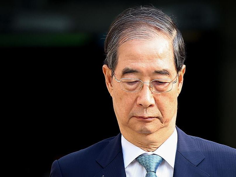 韩国检方要求判处前国务总理韩德洙15年监禁 