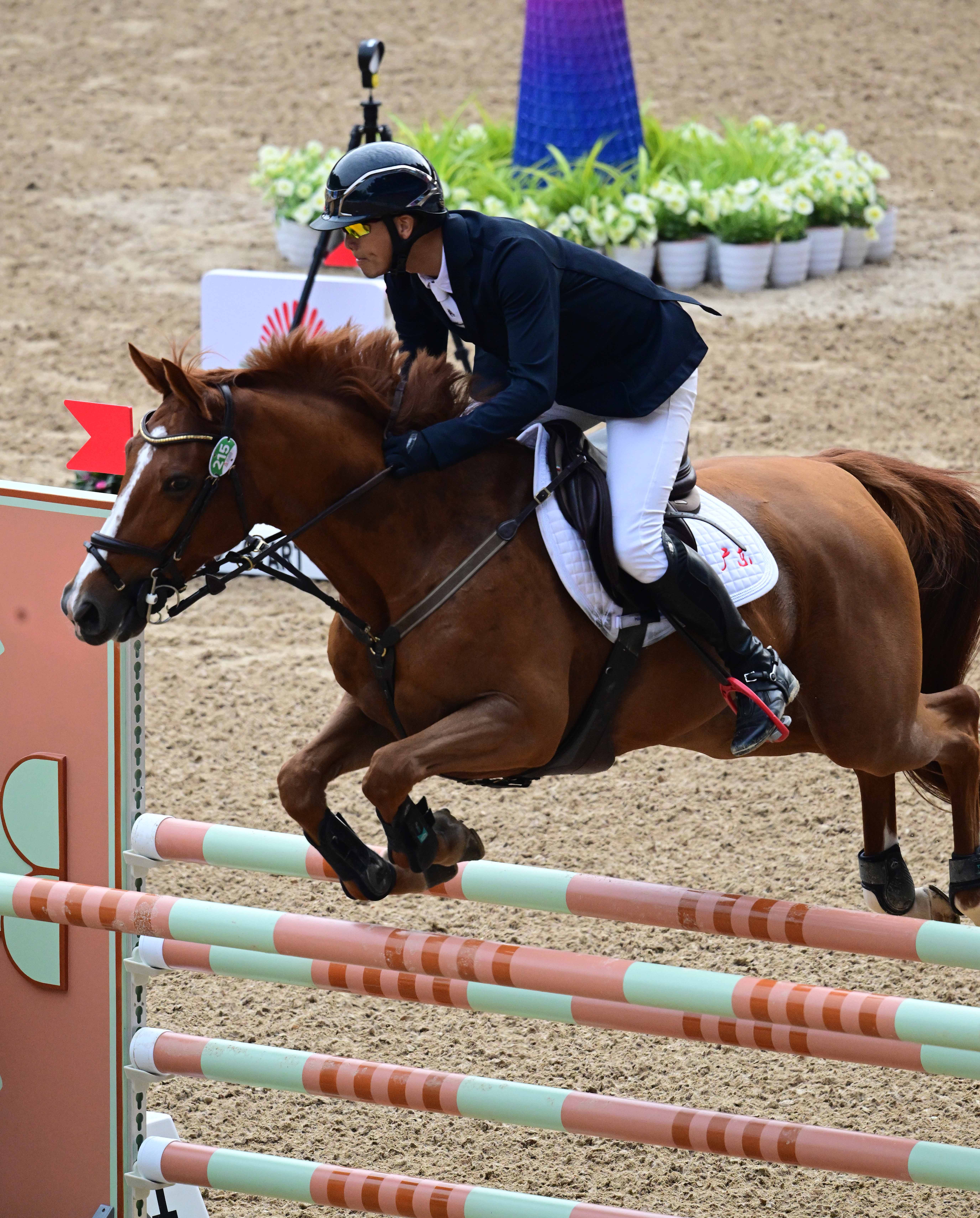 图集|广东队再添一金 马术队三项赛团体赛勇夺第一