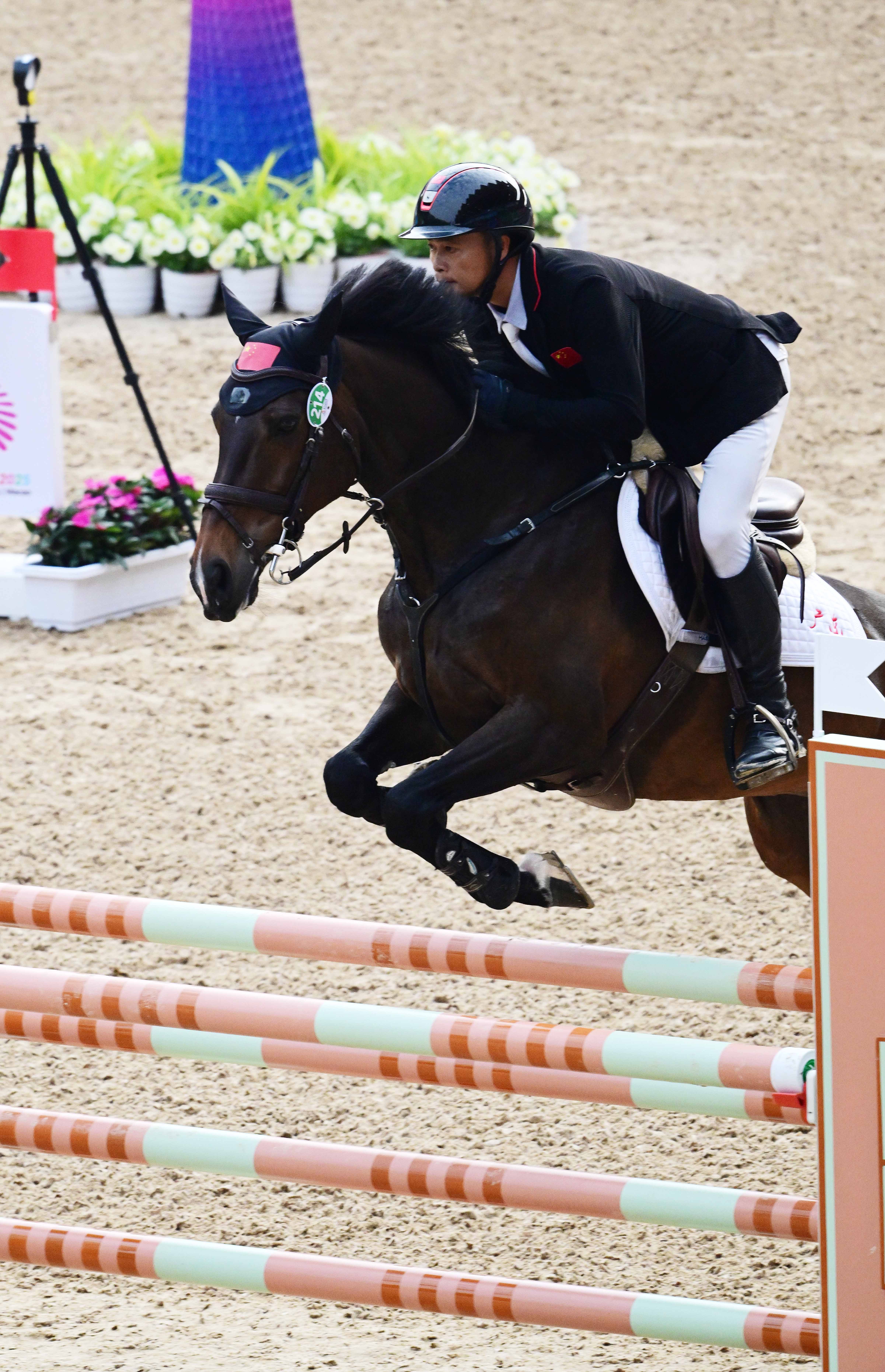 图集|马术三项赛个人赛梁锐基为广东队再添一金