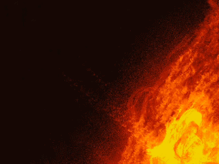 俄科研机构称监测到5个月来最强烈太阳耀斑 