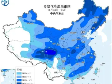 未来将有三股冷空气轮番到场 目前多地仍将以升温为主