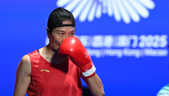 （全运会）（19）拳击——女子66公斤级八分之一决赛：杨柳晋级