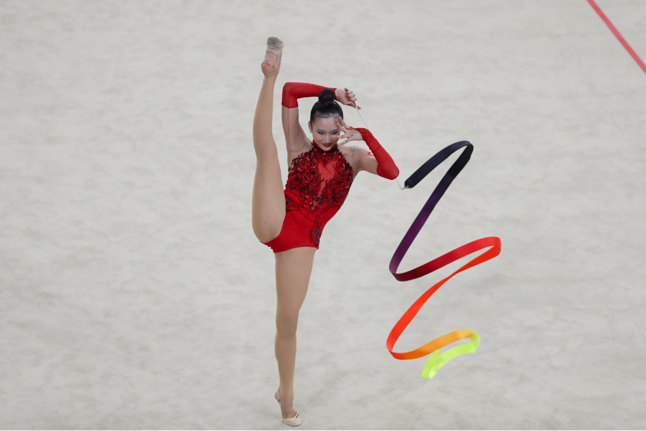 王子露晋级十五运艺术体操个人全能决赛:深圳是我第二故乡