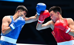 全运会 | 男子拳击71公斤级八分之一决赛：李国锋晋级（4）