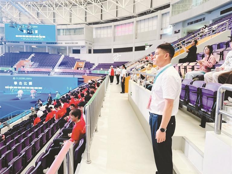 为十五运会插上“安全的翅膀”！区保安公司隐形护航，静待湾区盛会绽放