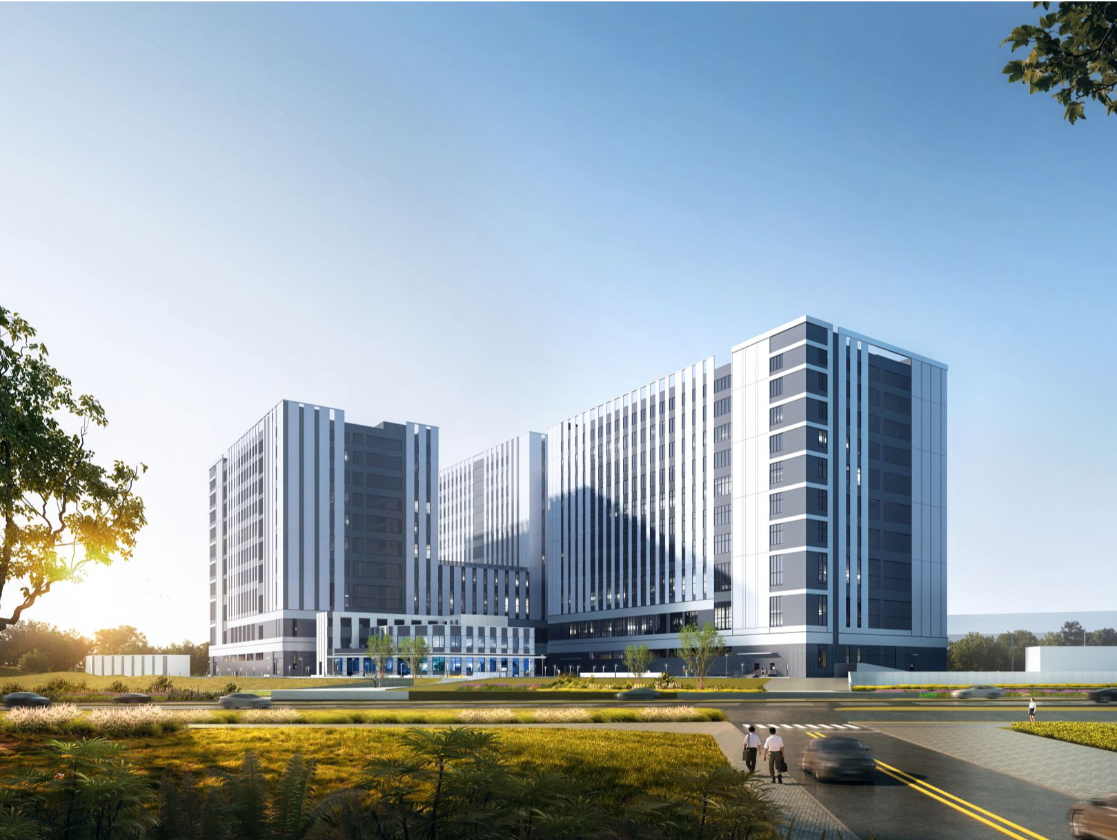 光明建工承建的东坑半导体产业园项目提前50天封顶