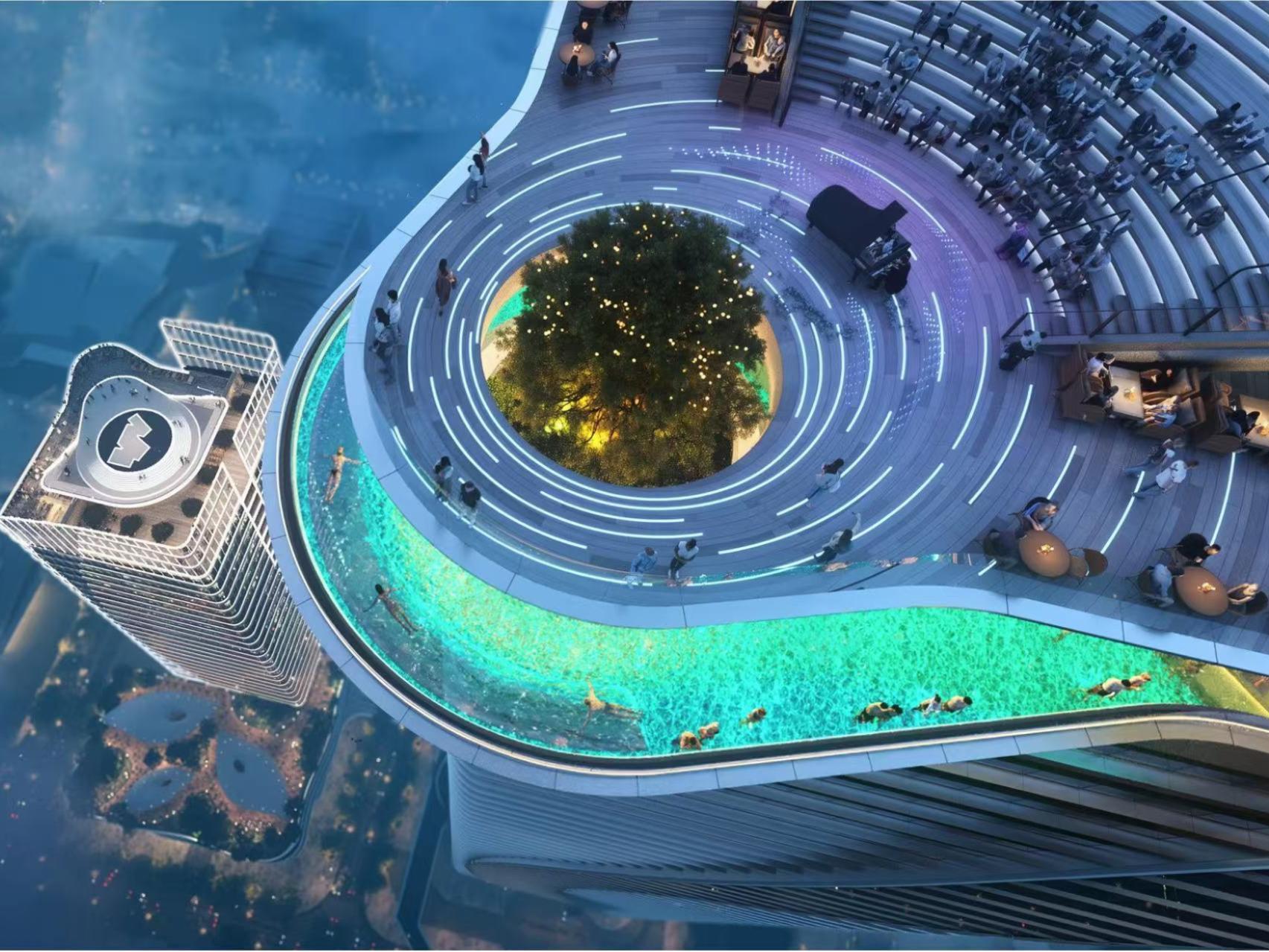 打造深圳湾超级总部地标综合体!深铁超总基地北塔项目正式开建