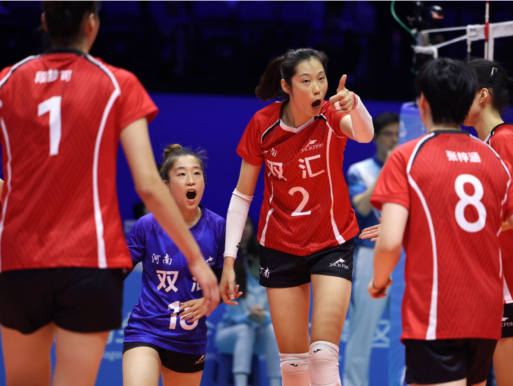 十五运会女排U18赛场 拼搏精神闪耀深圳