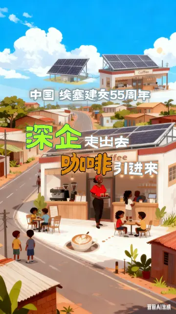 中国 埃塞建交55周年
深企走出去 咖啡引进来