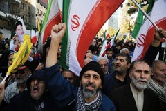 伊朗多地举行反美反以集会（1）