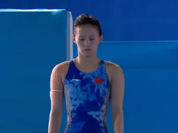 陈芋汐夺得十五运会跳水女子10米台冠军