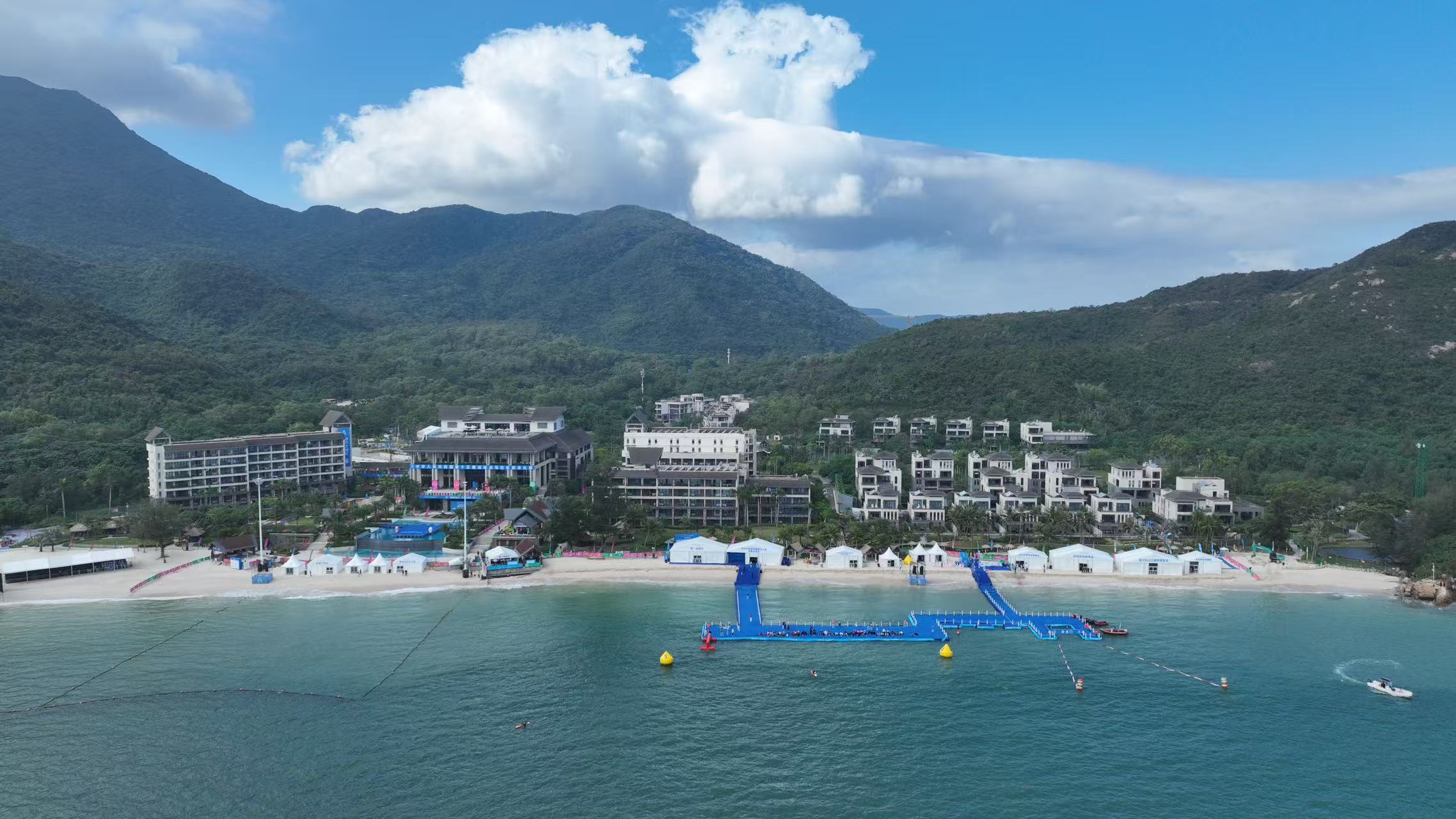 乐享全运 | 从零投诉到全民共享 全运会海上马拉松这样改变大鹏