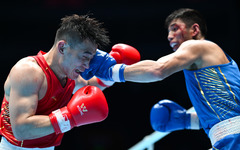 （全运会）（4）拳击——男子71公斤级八分之一决赛：王培成晋级