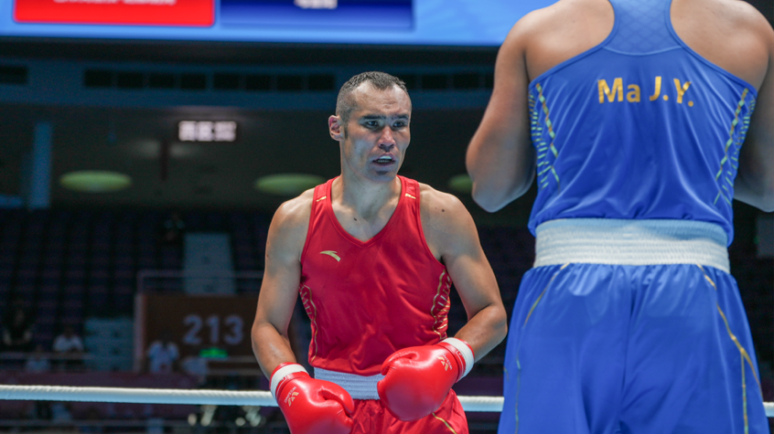 全运·宝安烽火 | “谢谢广东！”巴依克吾孜宝安夺冠，摘下广东拳击首金