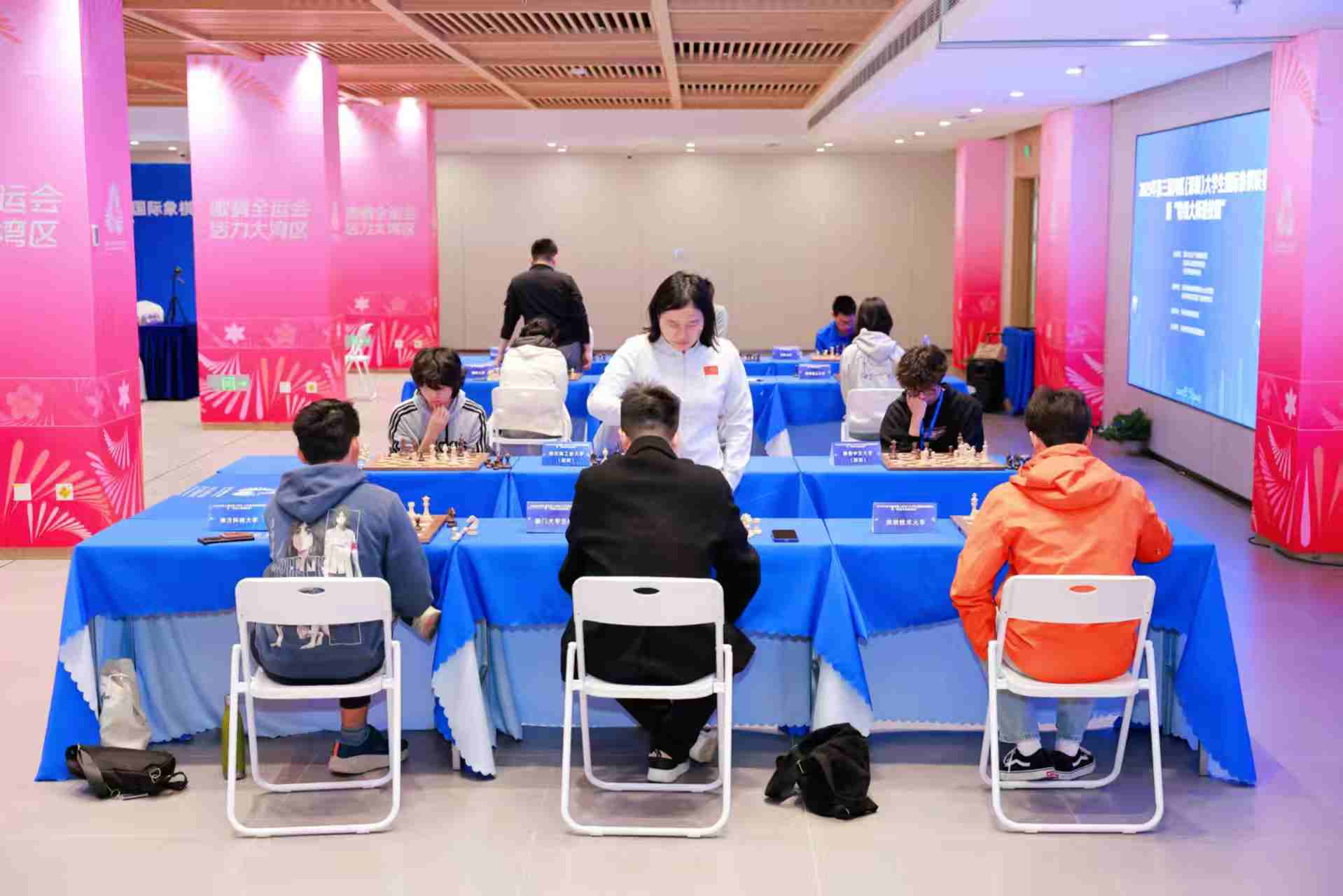 智慧火花闪耀银湖畔！第三届湾区（深圳）大学生国际象棋联赛收官