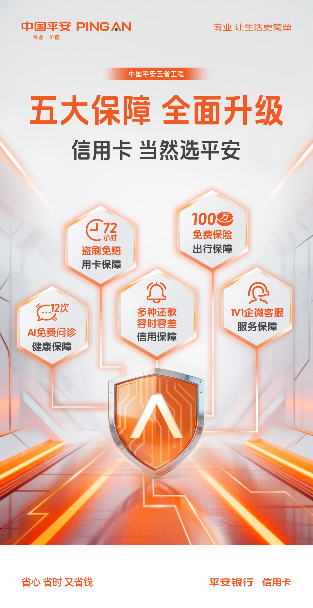 升级服务新标准  平安银行推出信用卡五大基础保障