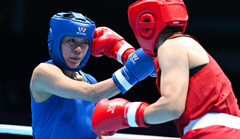 （全运会）（5）拳击——女子60公斤级八分之一决赛：杨文璐晋级