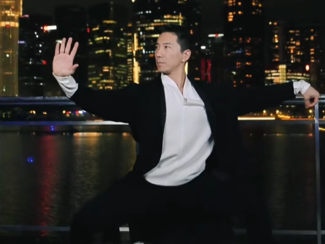 世界太极拳冠军深圳湾“打太极”，30秒带你体验太极魅力！