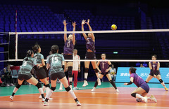 （全运会）（1）排球——女子成年组小组赛A组赛况