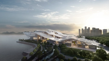 加快打造世界级艺术殿堂!深圳歌剧院项目底板浇筑完成