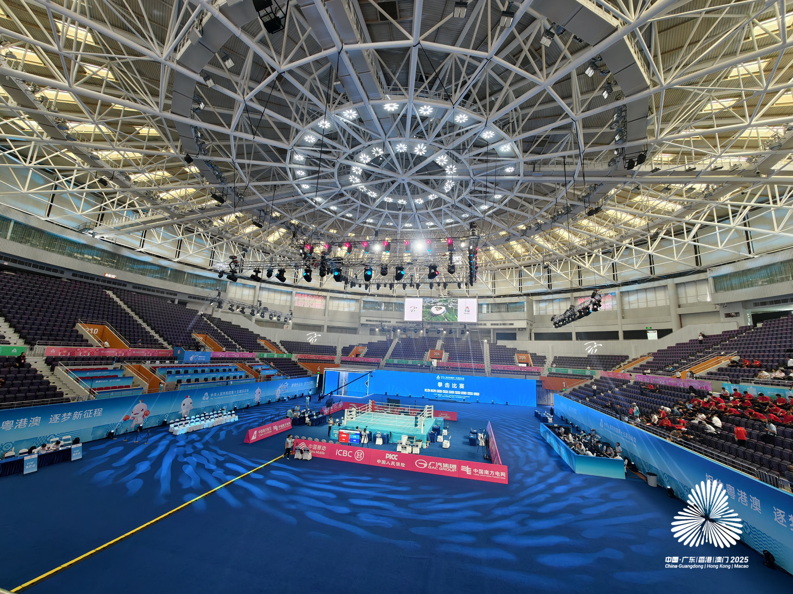 十五運會拳台含金量十足 寶企賦能場館解鎖 “頂級體驗”