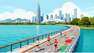 十五运好好睇 | 42.195公里串联深港!这条马拉松赛道有多特别?