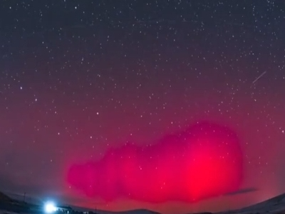 北京夜空出现罕见极光，专家解读成因